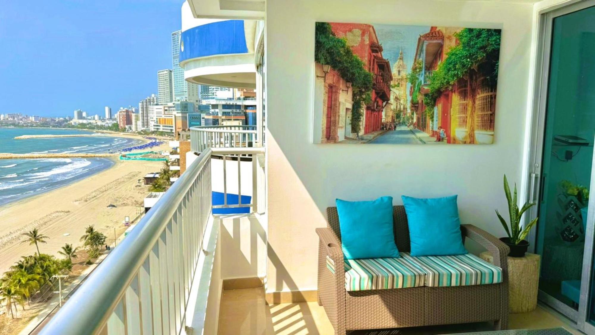 Apartamentos Palmetto - Frente Al Mar Cartagena Rom bilde